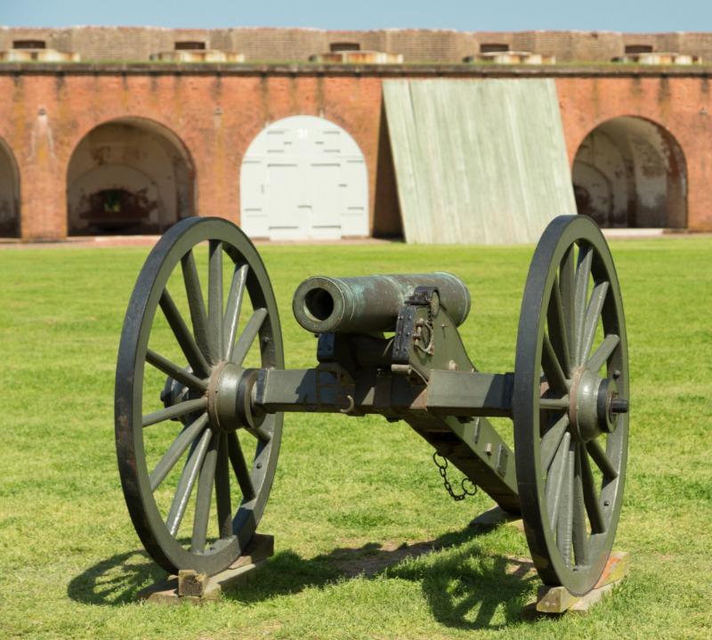 Cannon At Fort Pulaski