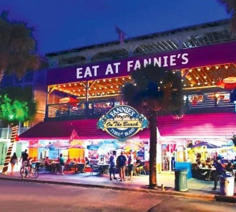 Front of Fannies Restaurant 