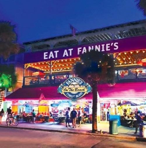 Front of Fannie's on the Beach